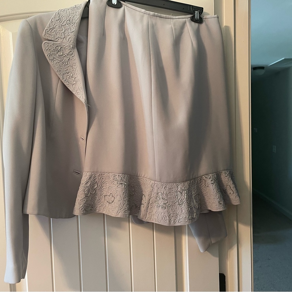 Emily Designs Cream Skirt Set